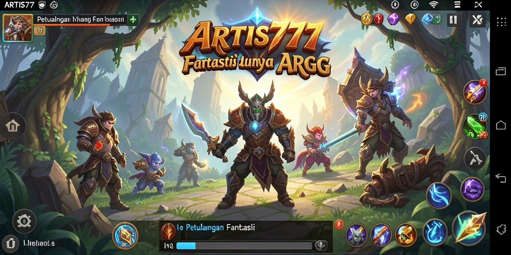Tampilan seru dan intensitas pertarungan dalam ARTIS777.