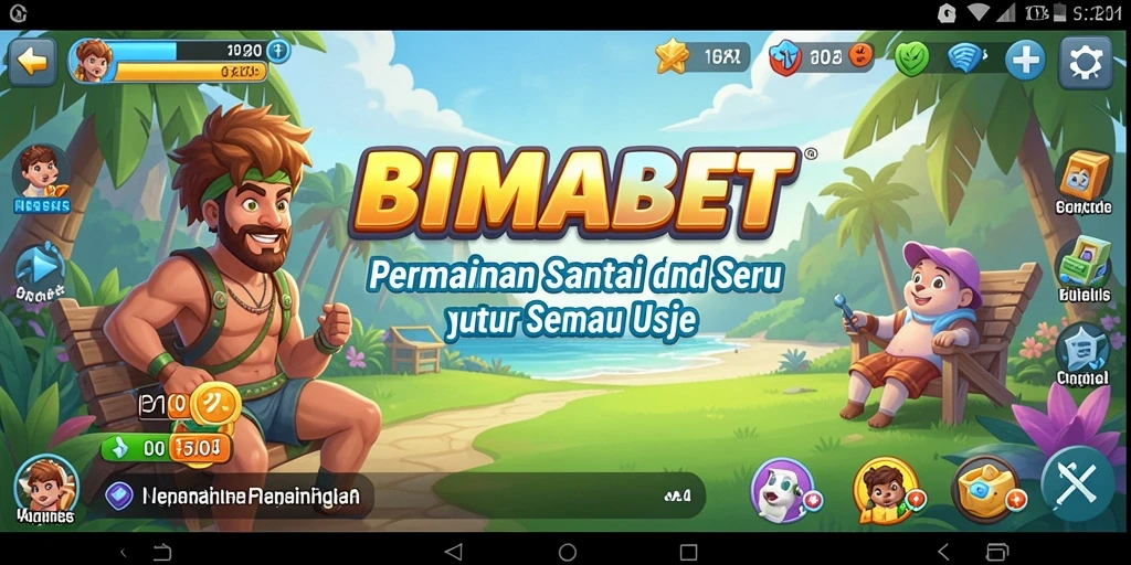 Tampilkan gameplay seru dan santai dari BIMABET.