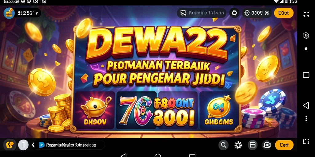 Tangkapan layar gameplay Slot DEWA22 yang menarik dan penuh aksi.