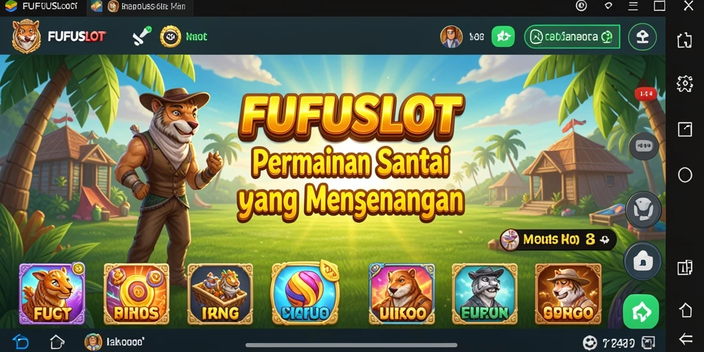 Screenshot FUFUSLOT menampilkan gameplay yang menarik dan menghibur.