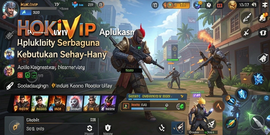 Tampilan utama HOKIVIP menampilkan fitur pengingat dan manajemen tugas.