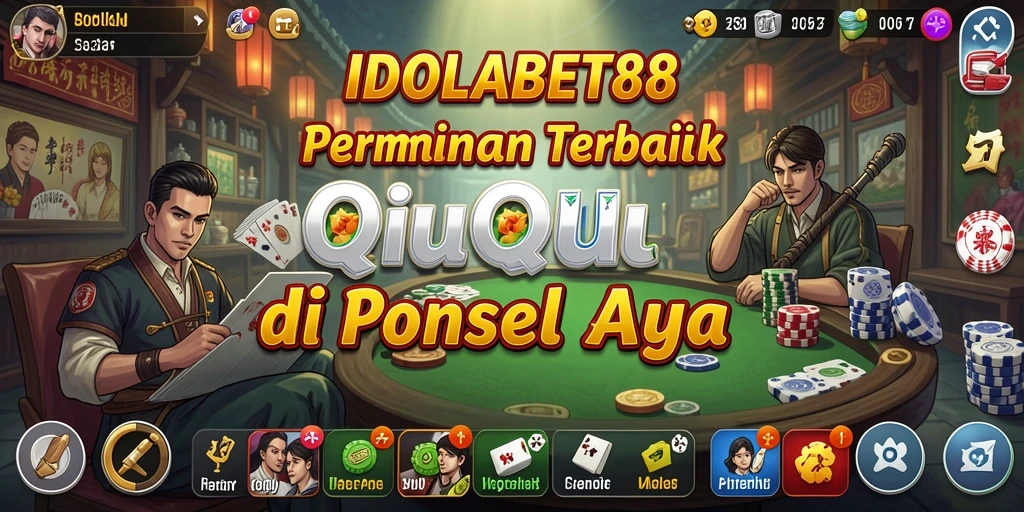 Screenshot gameplay QiuQiu dengan tampilan menarik dan interaktif.