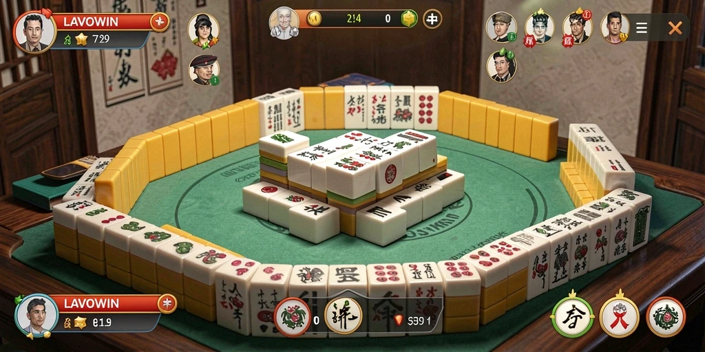 Tampilan menarik dari gameplay LAVOWIN yang menantang.