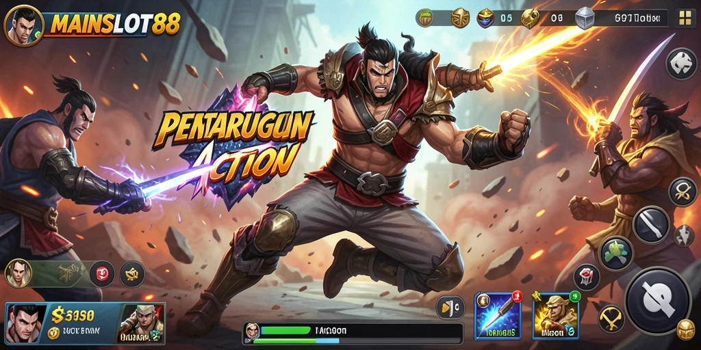 Tangkapan layar menarik dari gameplay seru MAINSLOT88.