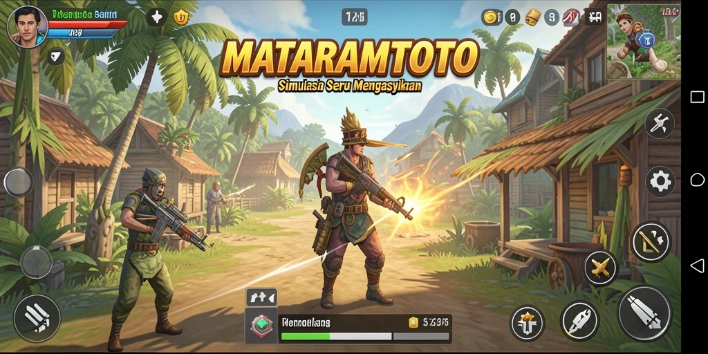 Tampilan menarik dari gameplay Simulation MATARAMTOTO yang interaktif dan seru.