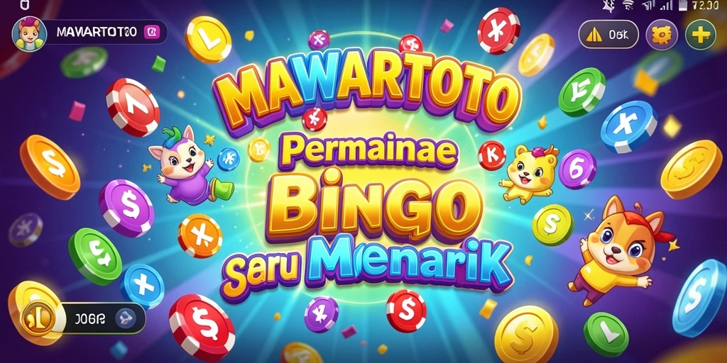 Tampilan gameplay seru dari permainan Bingo MAWARTOTO.