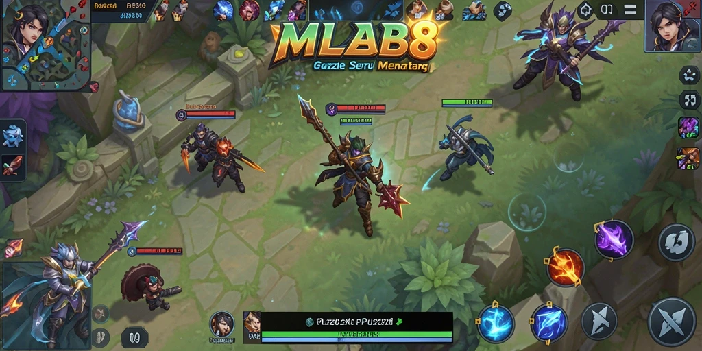 Screenshot gameplay MLBB8 menampilkan teka-teki seru dan visual menarik.