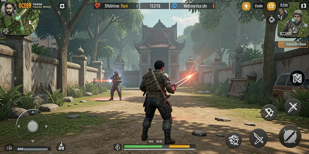 Tampilan gameplay OCE69 yang menakjubkan dan realistis.
