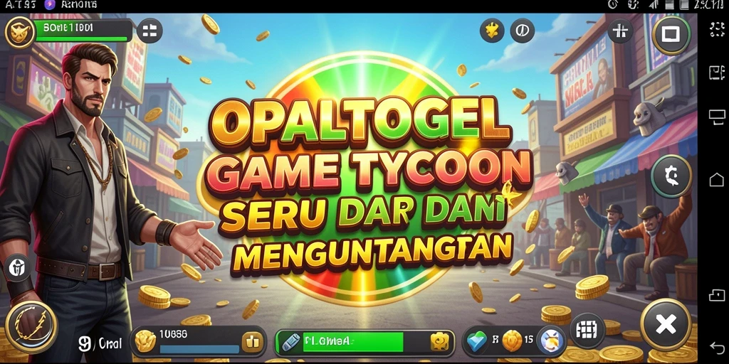 Tampilan gameplay OPALTOGEL yang penuh strategi dan kreatif.