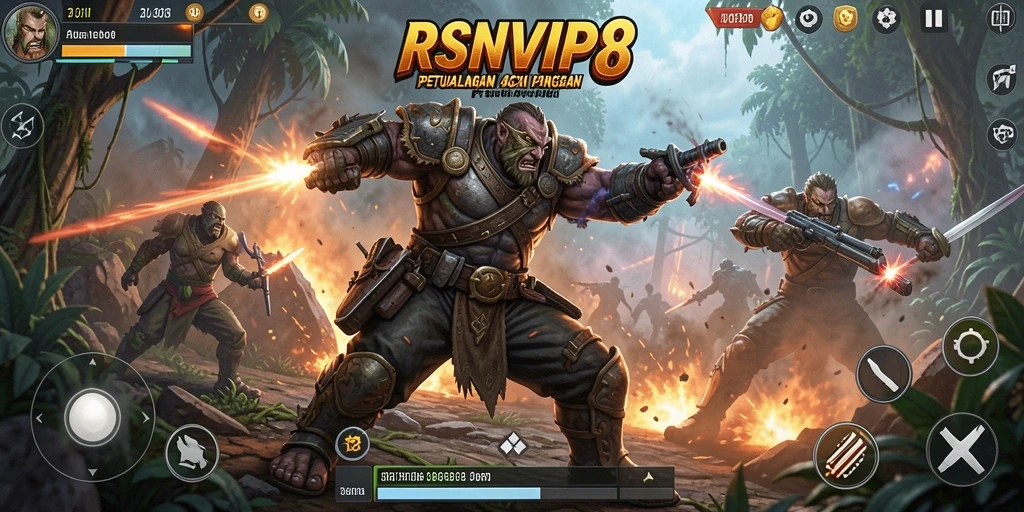 Gameplay mendebarkan dari RSNVIP8 yang menampilkan aksi seru.