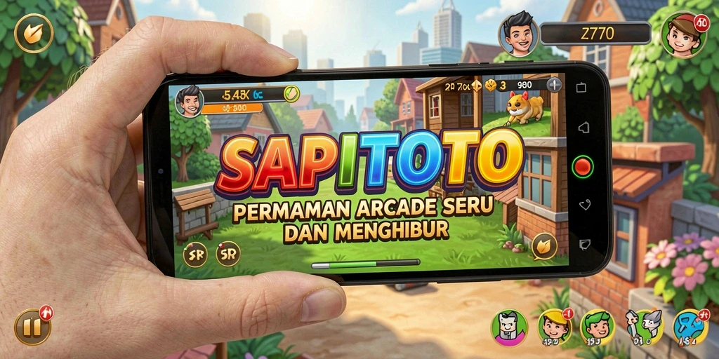 Tampilan gameplay SAPITOTO yang seru dan penuh warna