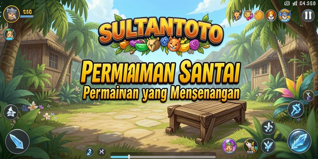 Tampilan gameplay menarik dari SULTANTOTO yang menyajikan kesenangan.